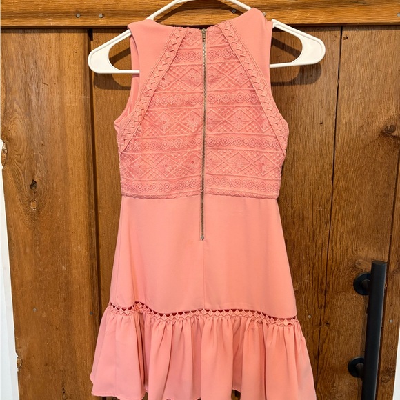 GB Girls Pink Ruffled Tiered Sundress Halter - Picture 2 of 3